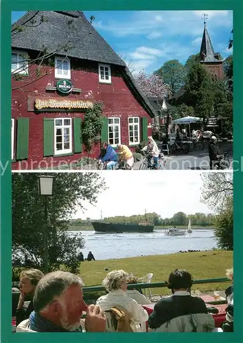 AK / Ansichtskarte Mittelsbueren Restaurant Zur Moorlosen Kirche Mittelsbueren