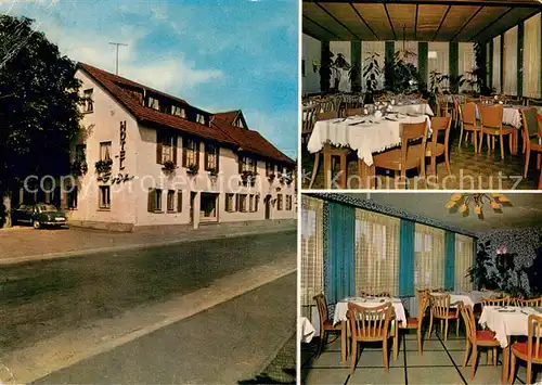AK / Ansichtskarte Kirchheim_Hessen Hotel Restaurant Eydt Kirchheim Hessen