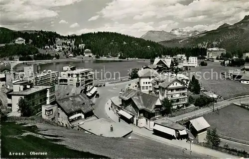 AK / Ansichtskarte Arosa_GR Obersee Arosa_GR