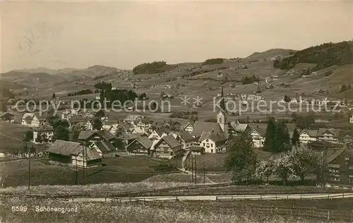 AK / Ansichtskarte Schoenengrund_AR Panorama Schoenengrund AR