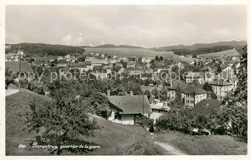 AK / Ansichtskarte Porrentruy Quartier de la gare Porrentruy