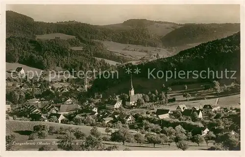 AK / Ansichtskarte Langenbruck__BL Panorama Basler Jura 