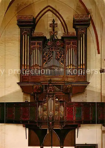 AK / Ansichtskarte Kirchenorgel Luebeck_St. Jakobi Kirche 