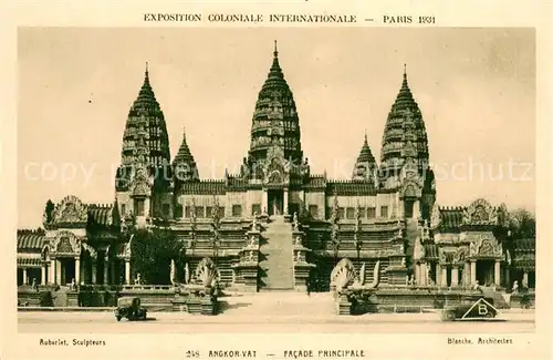 AK / Ansichtskarte Tempel Angkor Wat Tempel