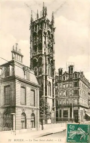 AK / Ansichtskarte Rouen_76 La Tour Saint Andre 