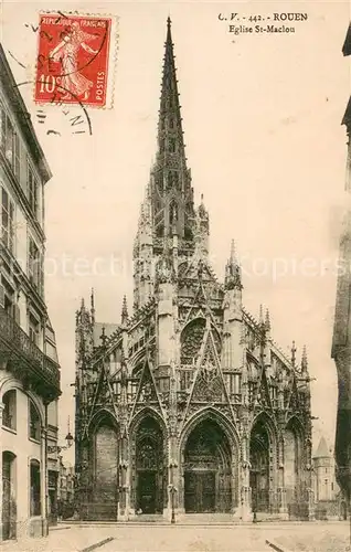 AK / Ansichtskarte Rouen_76 Eglise Saint Maclou 