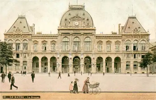 AK / Ansichtskarte Le_Havre La Bourse Le_Havre