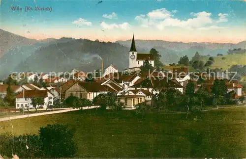 AK / Ansichtskarte Wila_ZH Ortsansicht 