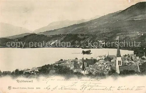 AK / Ansichtskarte Richterswil_ZH Panorama 