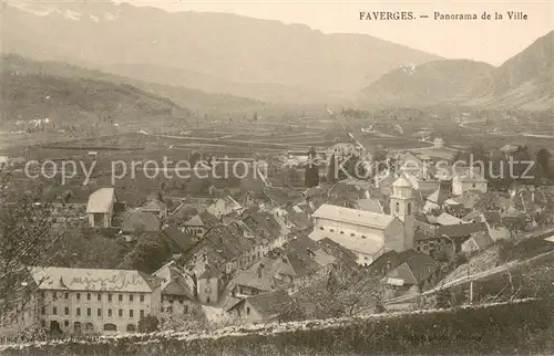 AK / Ansichtskarte Faverges_74 Panorama de la Ville 
