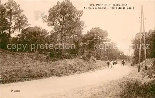 AK / Ansichtskarte Pornichet Route de la Baule au Bois d Amour Pornichet