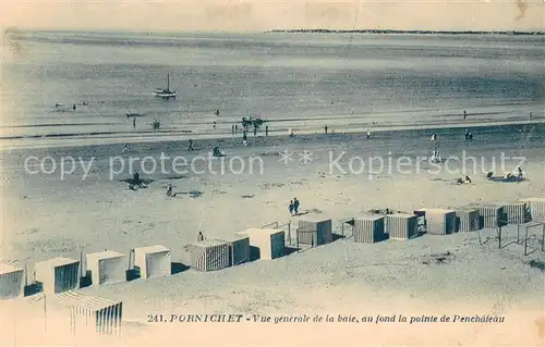 AK / Ansichtskarte Pornichet Vue generale de la baie Pointe de Penchateau Pornichet