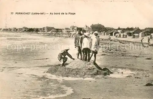 AK / Ansichtskarte Pornichet Au bord de la plage Pornichet