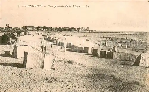 AK / Ansichtskarte Pornichet Vue generale de la plage Pornichet