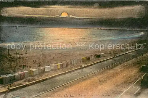 AK / Ansichtskarte Pornichet La baie au clair de lune Pornichet