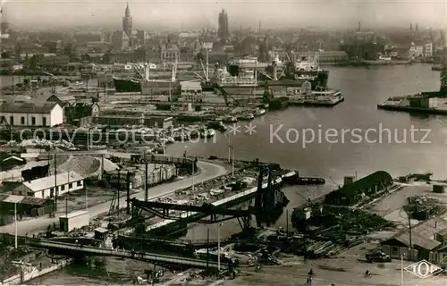 AK / Ansichtskarte Dunkerque_Duenkirchen Vue generale prise du phare 