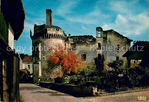 AK / Ansichtskarte Villamblard Chateau Barriere Villamblard