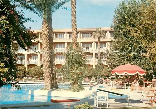 AK / Ansichtskarte Marrakech_Marrakesch Hotel Mamounia Piscine Marrakech Marrakesch