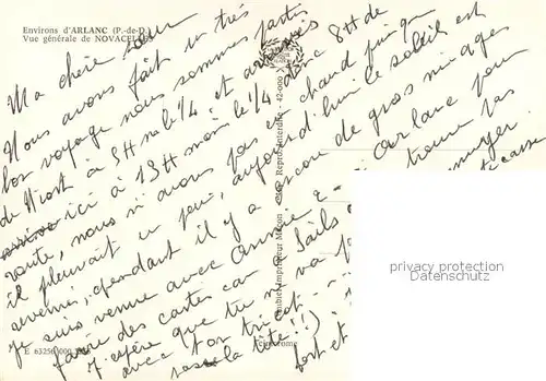 AK / Ansichtskarte Novacelles Vue generale Novacelles