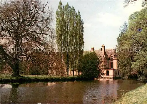 AK / Ansichtskarte Nonancourt Bords de l Avre Chateau de Saint Lubin Nonancourt