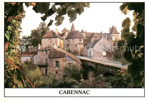 AK / Ansichtskarte Carennac Le village a travers la vigne Carennac