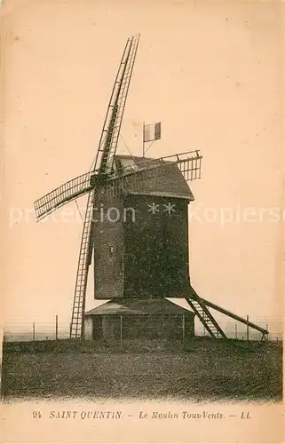 AK / Ansichtskarte Saint Quentin_02 Le Moulin Tous Vents 