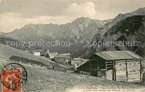 AK / Ansichtskarte Dauphine Le Queyras St Veran le plus haut village de France Dauphine