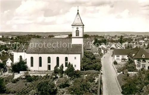 AK / Ansichtskarte Heitersheim Panorama mit Kirche Heitersheim