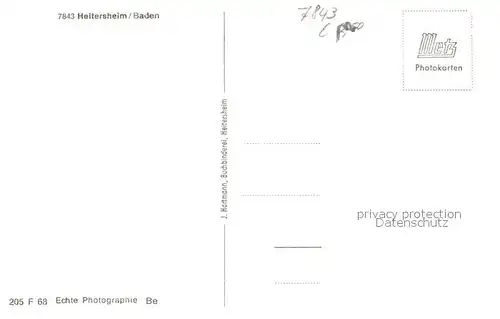 AK / Ansichtskarte Heitersheim Panorama mit Kirche Heitersheim