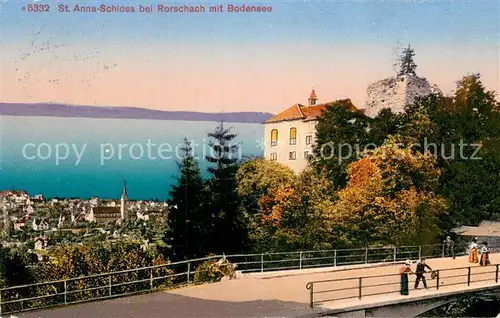 AK / Ansichtskarte Rorschach_SG St Anna Schloss am Bodensee 