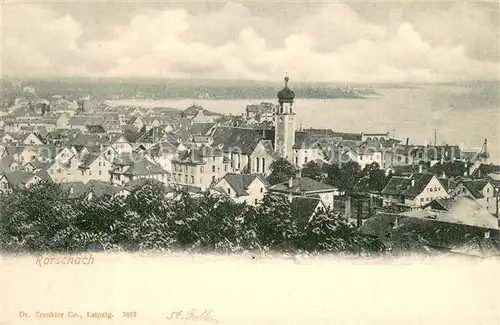 AK / Ansichtskarte Rorschach_Bodensee_SG Panorama 