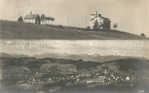 AK / Ansichtskarte Grub_AR Hotel und Pension Fuenflaenderblick Grub_AR