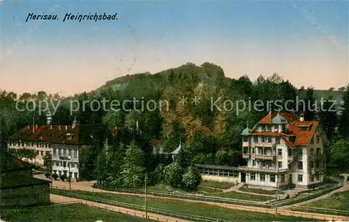 AK / Ansichtskarte Herisau_AR Heinrichsbad Herisau_AR