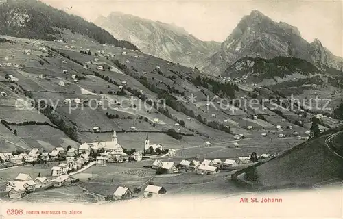AK / Ansichtskarte Alt_St_Johann Panorama Alt_St_Johann