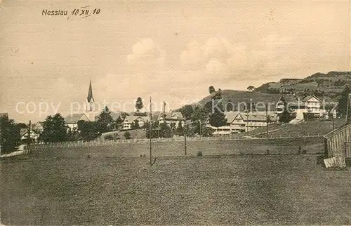 AK / Ansichtskarte Nesslau_SG Panorama 
