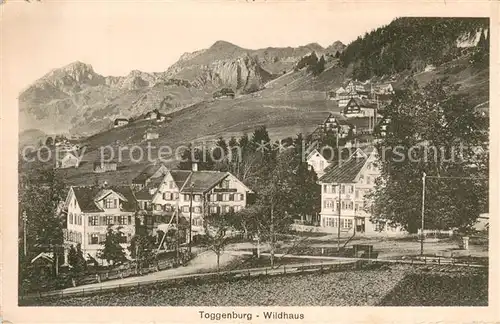 AK / Ansichtskarte Wildhaus__SG Ortsansicht 