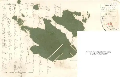 AK / Ansichtskarte Meiringen_BE Ortsansicht Meiringen BE