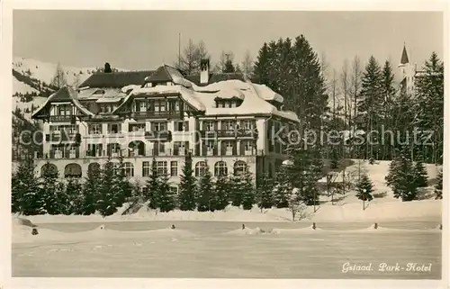 AK / Ansichtskarte Gstaad_BE Park Hotel 