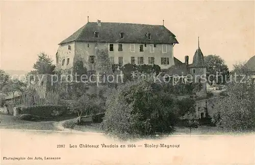 AK / Ansichtskarte Bioley Magnoux_VD Les Chateaux Vaudois en 1904 