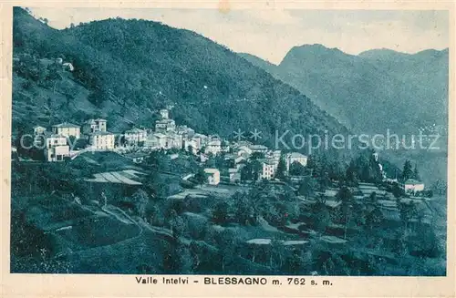 AK / Ansichtskarte Blessagno_Argegno_Italia Valle Intelvi Panorama 