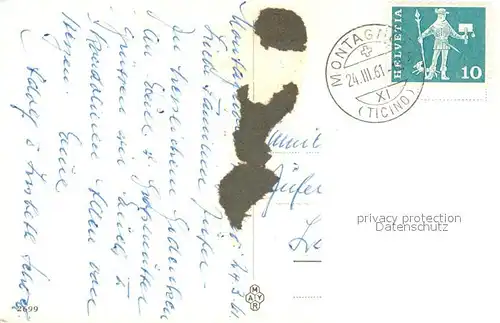 AK / Ansichtskarte Montagnola_TI Collina d Oro 