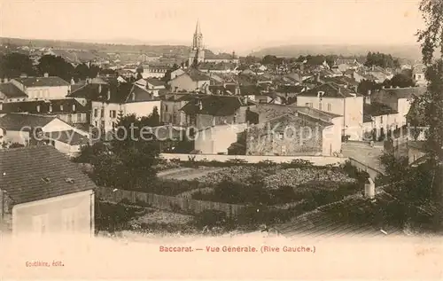 AK / Ansichtskarte Baccarat_54 Vue generale Rive Gauche 