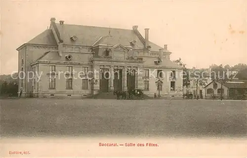 AK / Ansichtskarte Baccarat_54 Salle des Fetes 