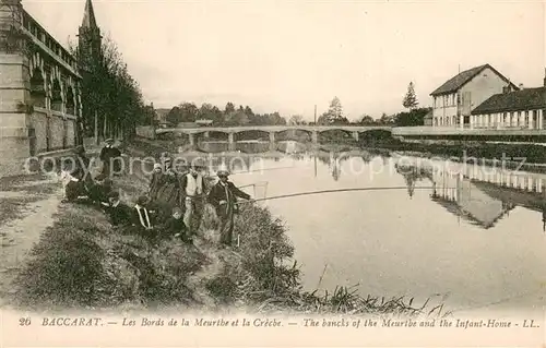 AK / Ansichtskarte Baccarat_54 Les Bords de la Meurthe et la Creche 