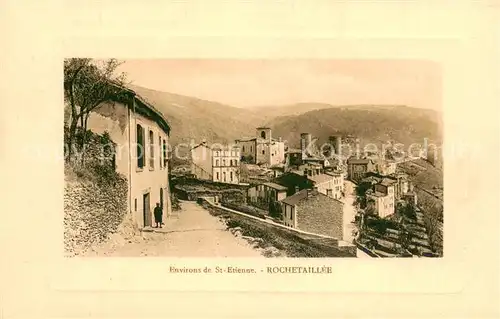 AK / Ansichtskarte Rochetaillee__Saint Etienne Panorama 