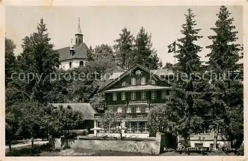 AK / Ansichtskarte Flueeli Ranft_Fluehli Ranft_OW Kur und Gasthaus Flueeli 