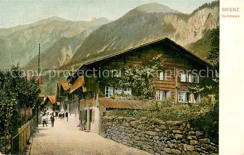 AK / Ansichtskarte Brienz_BE Dorfstrasse Brienz_BE