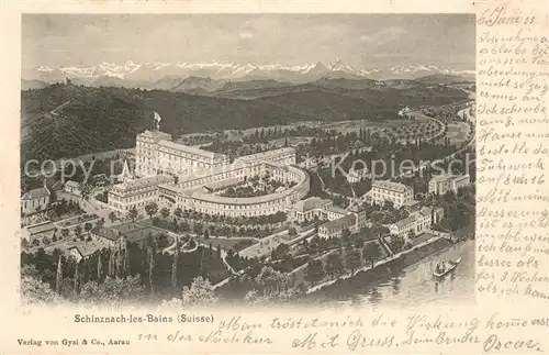 AK / Ansichtskarte Schinznach_Bad Panorama Schinznach_Bad
