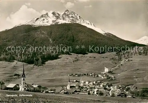 AK / Ansichtskarte Savognin Julierroute Savognin