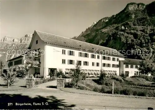 AK / Ansichtskarte Flums__SG Buergerheim 